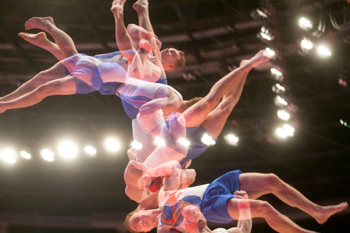 How does a gymnasts get a skill named after them?